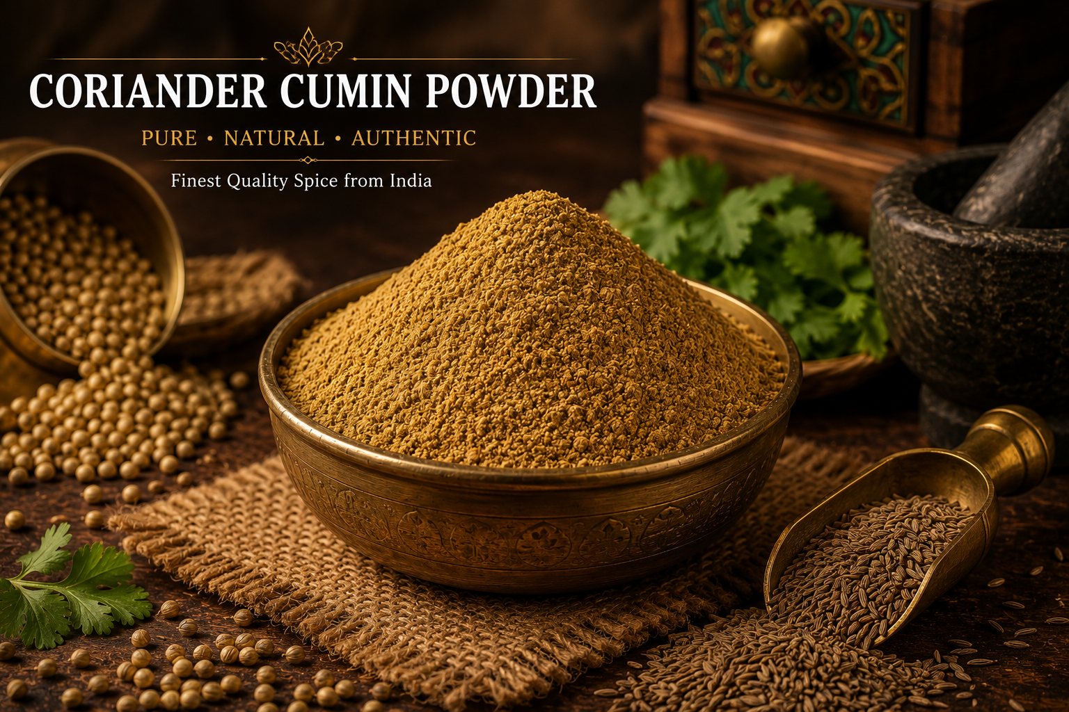 Coriander Cumin Powder — dhana jeera blend