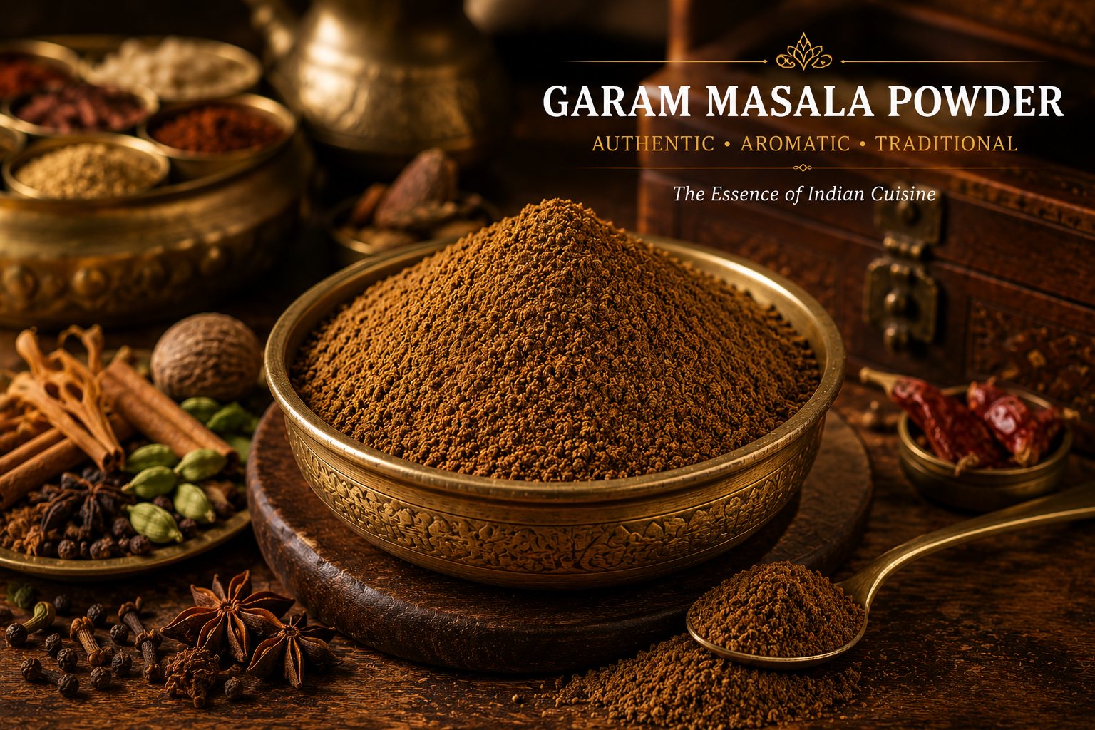 Garam Masala — aromatic spice blend