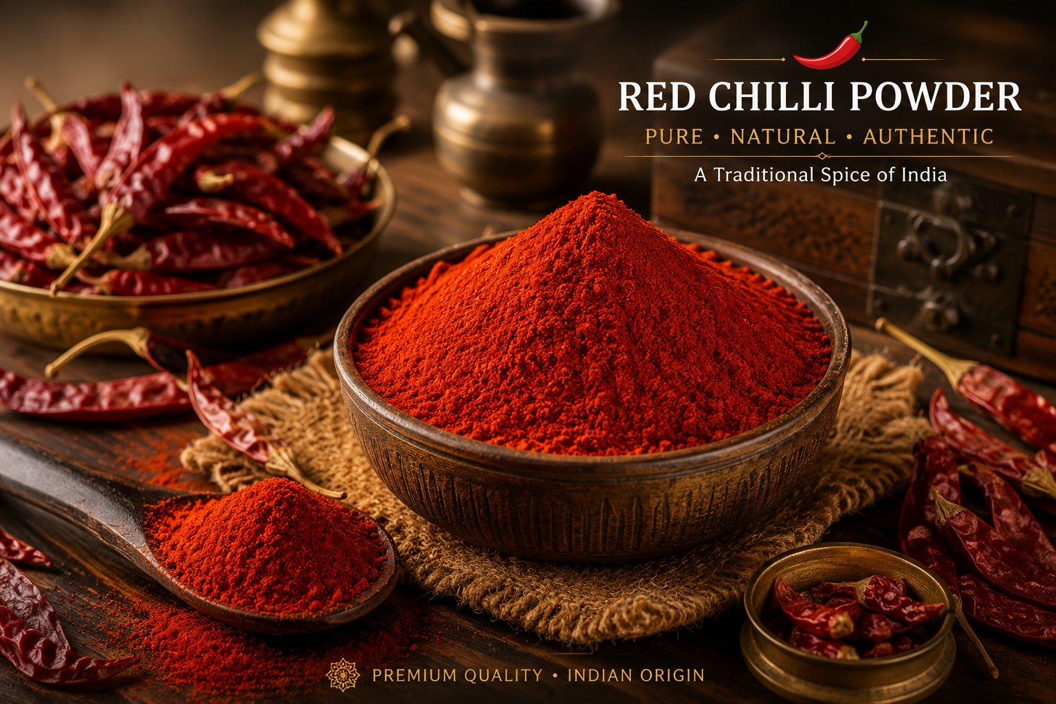 Red Chilli Powder — vibrant red spice